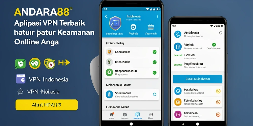 Tampilan antarmuka aplikasi ANDARA88 yang sederhana dan efisien.