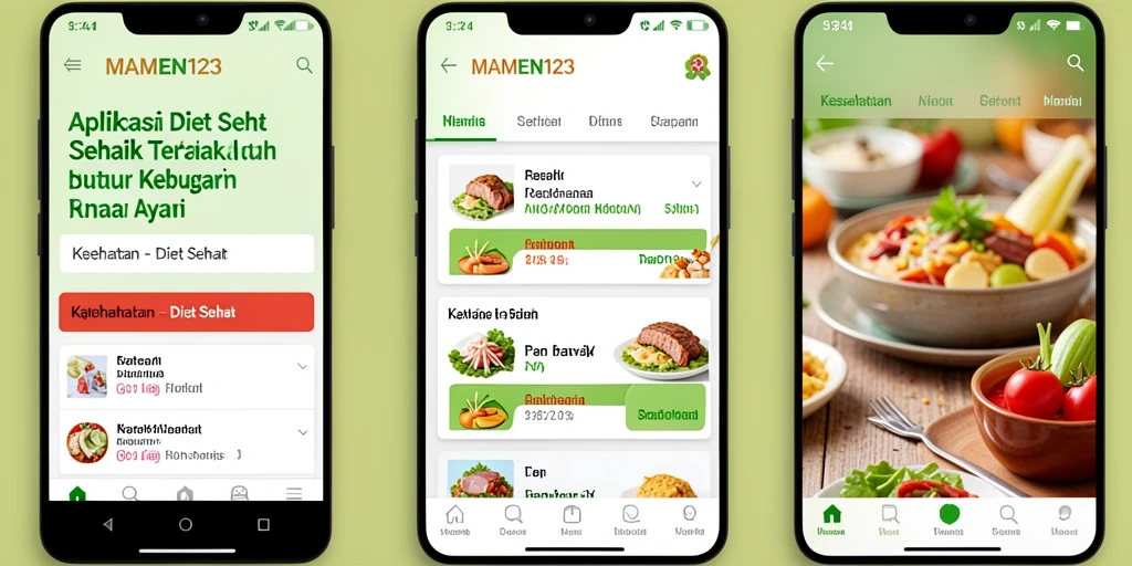 Antarmuka MAMEN123 yang intuitif dan ramah pengguna.